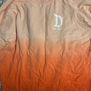 Disneyland orange sweatshirt